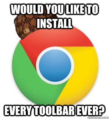Would you like to install every toolbar ever?  