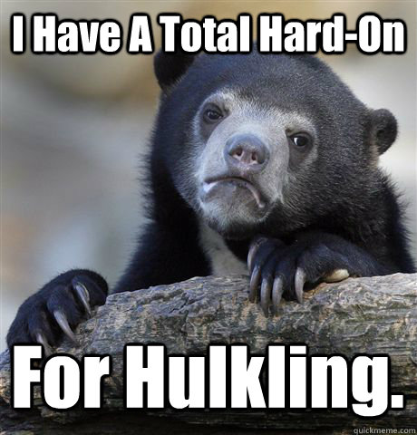 I Have A Total Hard-On For Hulkling.  Confession Bear