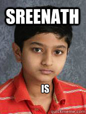 Sreenath Is - Sreenath Is  Sreenath Are