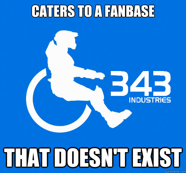 Caters to a fanbase that doesn't exist  343 Logic