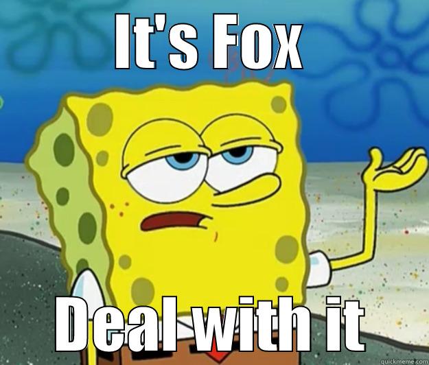 IT'S FOX DEAL WITH IT Tough Spongebob