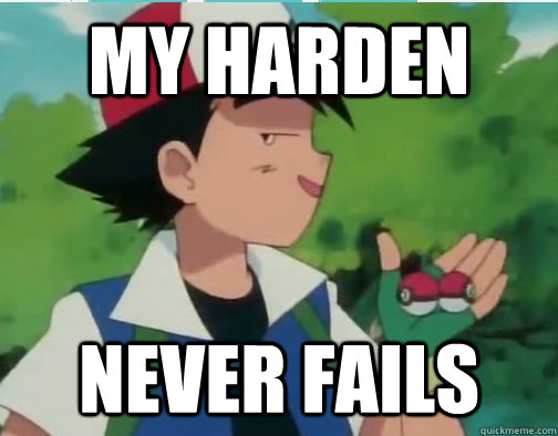 MY HARDEN NEVER FAILS  Perv Ash Ketchum