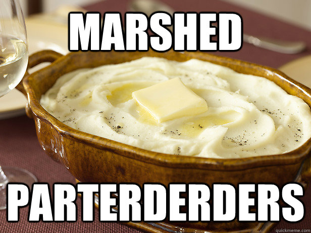 Marshed Parterderders - Marshed Parterderders  Mispronounced Food