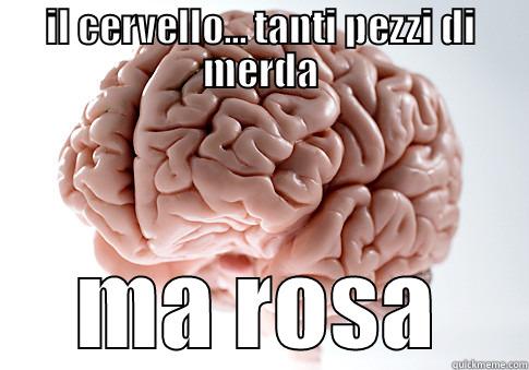 IL CERVELLO... TANTI PEZZI DI MERDA MA ROSA Scumbag Brain