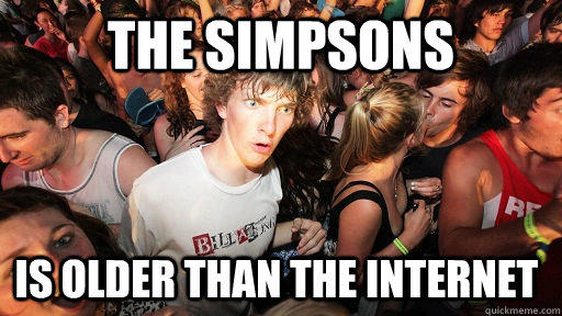 The simpsons Is older than the internet  Sudden Clarity Clarence