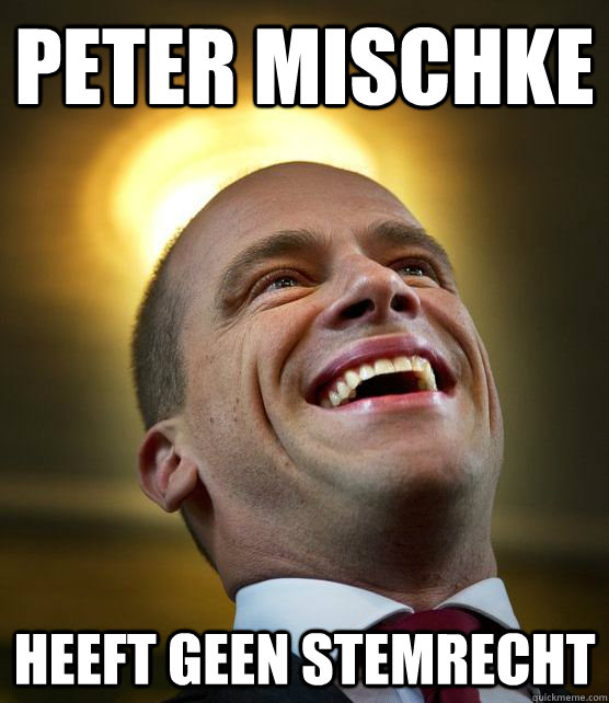 PETER MISCHKE heeft geen stemrecht  Saint Samson