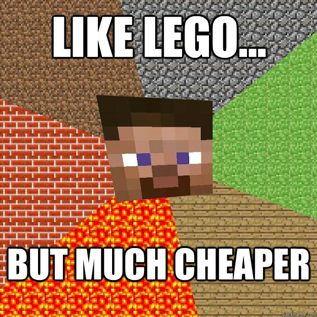 Like lego... But much cheaper - Like lego... But much cheaper  Minecraft