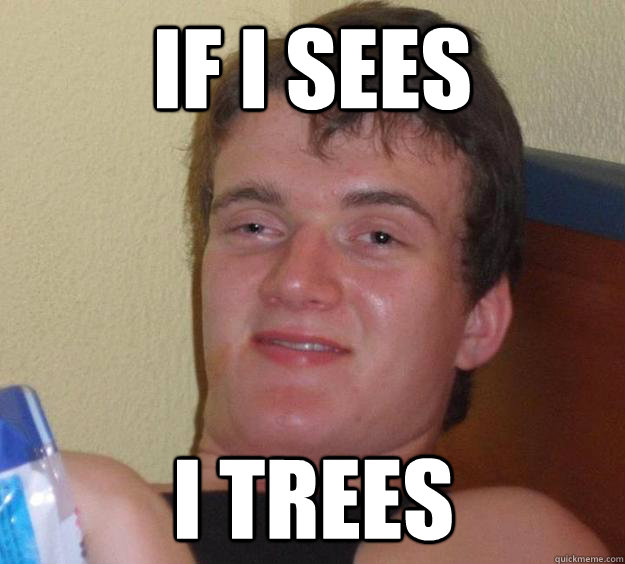 if i sees I trees - if i sees I trees  10 Guy