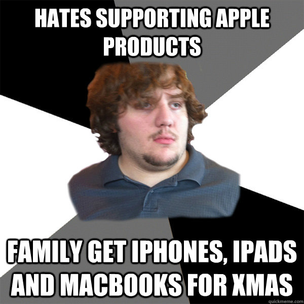 hates supporting apple products family get iphones, ipads and macbooks for xmas  Family Tech Support Guy