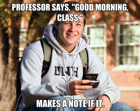 PROFESSOR SAYS, 