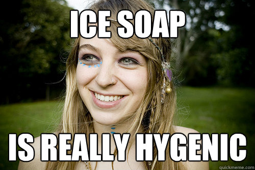 ICE SOAP Is really hygenic  