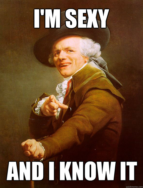 I'M SEXY AND I KNOW IT  Joseph Ducreux