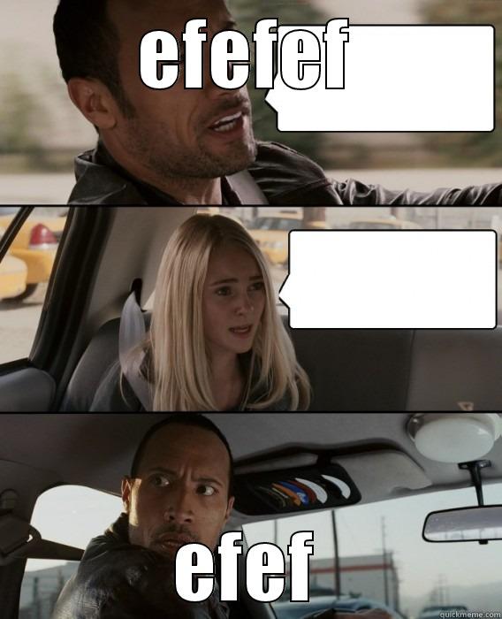 EFEFEF EFEF The Rock Driving