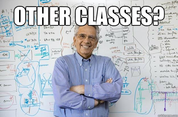 other classes?   Engineering Professor