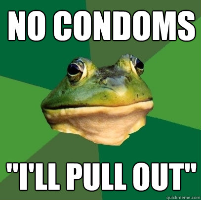 no condoms 