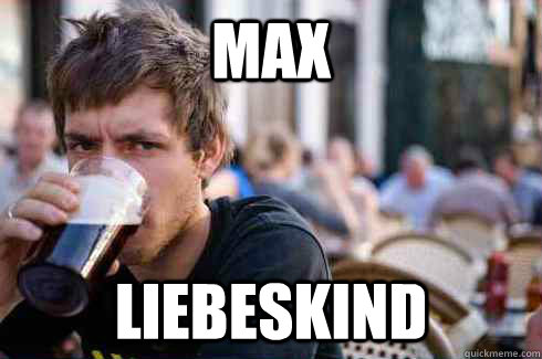 max liebeskind  Lazy College Senior