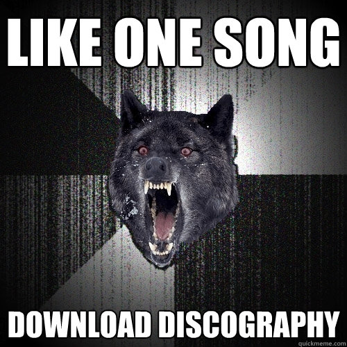 like one song download discography  Insanity Wolf