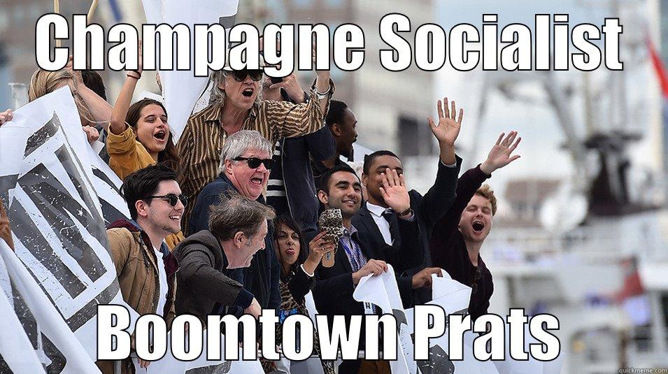 geldof  - CHAMPAGNE SOCIALIST BOOMTOWN PRATS Misc