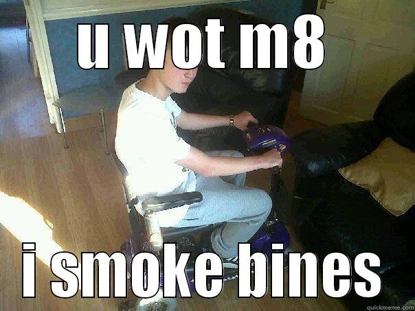 U WOT M8 I SMOKE BINES Misc