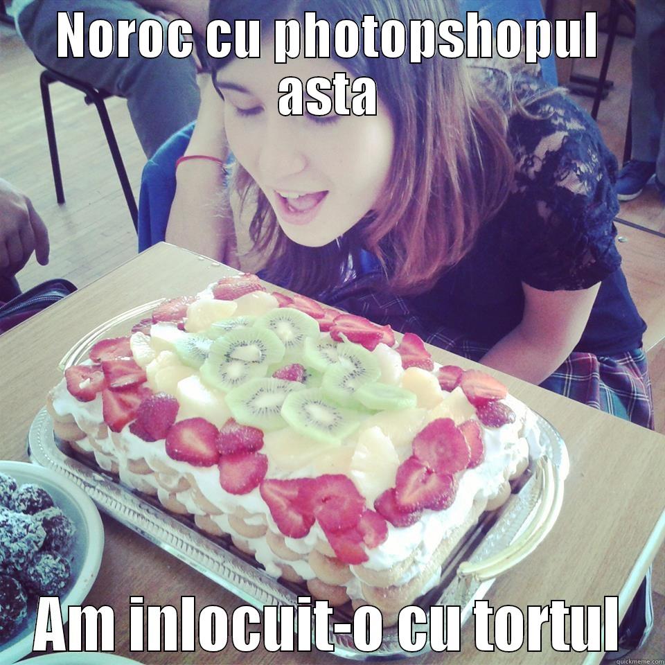 NOROC CU PHOTOPSHOPUL ASTA AM INLOCUIT-O CU TORTUL Misc