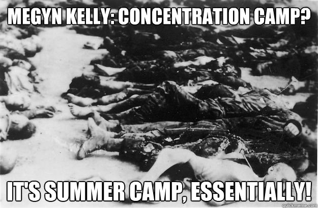 Megyn Kelly: Concentration camp? It's summer camp, essentially!  Megyn Kelly