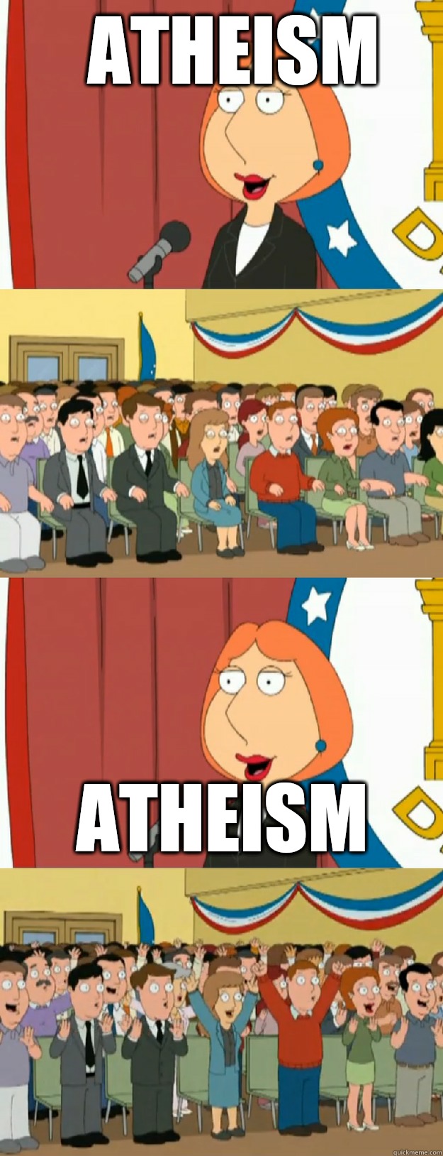 Atheism Atheism - Atheism Atheism  Lois Griffin