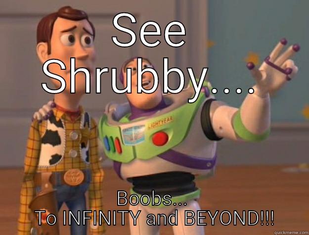 SEE SHRUBBY.... BOOBS...  TO INFINITY AND BEYOND!!! Toy Story