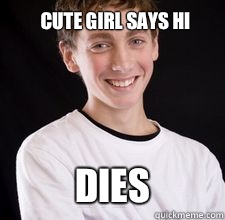 Cute girl says hi Dies  High School Freshman