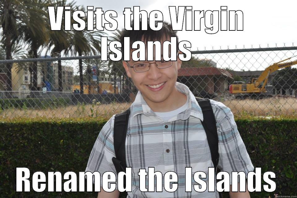 Omg Victor in da house - VISITS THE VIRGIN ISLANDS RENAMED THE ISLANDS Misc