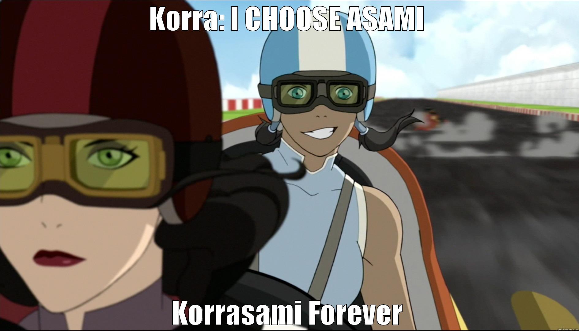 Superfinish@ ghjmkl - KORRA: I CHOOSE ASAMI KORRASAMI FOREVER Misc