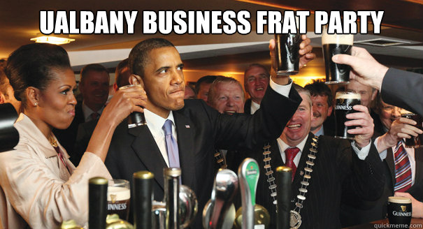 UAlbany Business Frat Party   