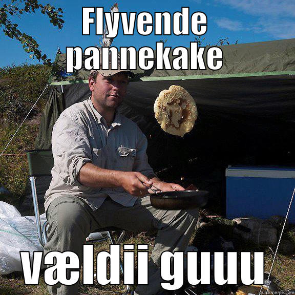 flying pancake - FLYVENDE PANNEKAKE VÆLDII GUUU Misc