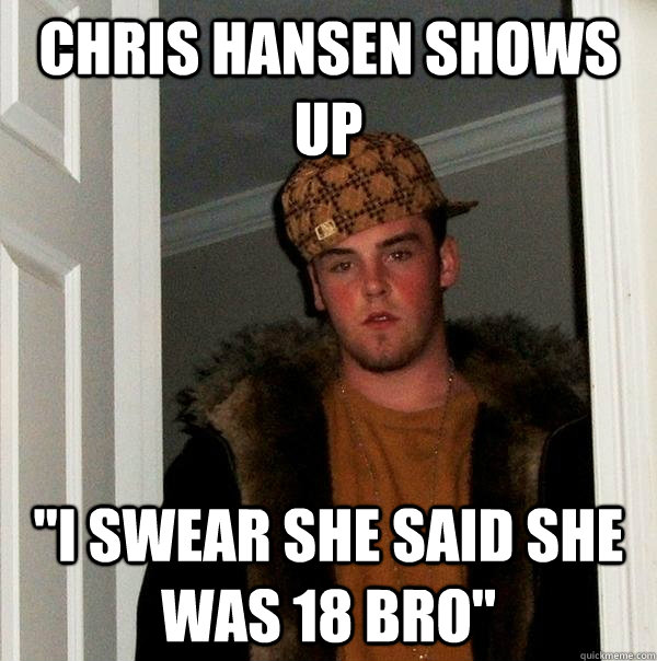 chris hansen shows up 