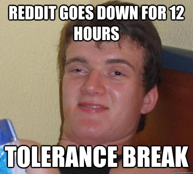 Reddit goes down for 12 hours tolerance break  10 Guy