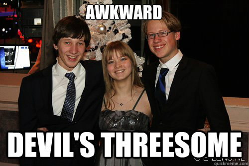 Awkward Devil's threesome - Awkward Devil's threesome  AWKWARD