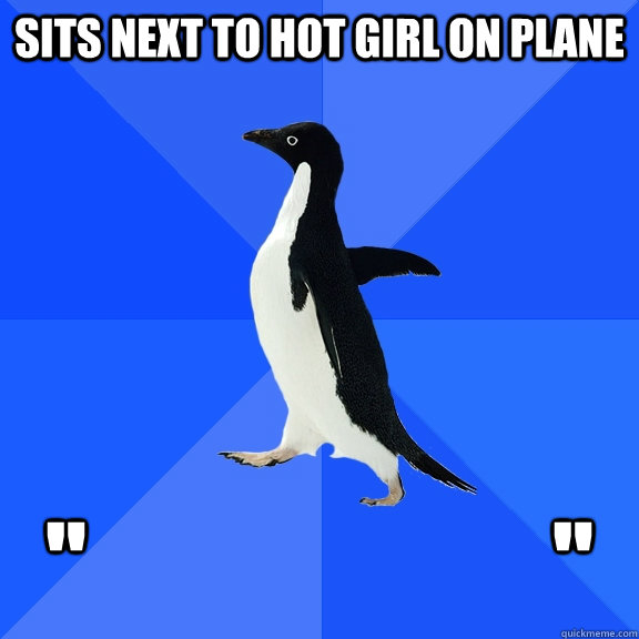 sits next to hot girl on plane 