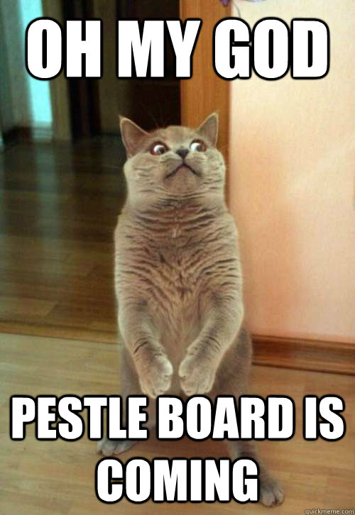 Oh my God Pestle Board is coming  Horrorcat