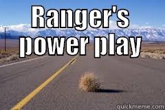 RANGER'S POWER PLAY  Misc