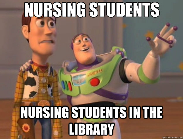 Nursing Students Nursing Students in the Library  Toy Story