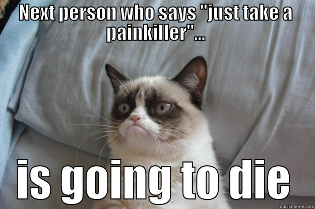 GrumpyCat Cluster Headaches - NEXT PERSON WHO SAYS 