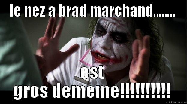 bruins fan - LE NEZ A BRAD MARCHAND........ EST GROS DEMEME!!!!!!!!!! Joker Mind Loss