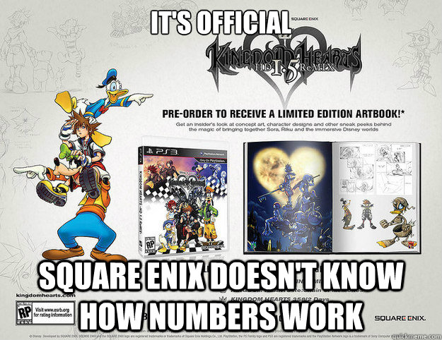 It's official Square Enix doesn't know how numbers work - It's official Square Enix doesn't know how numbers work  Misc