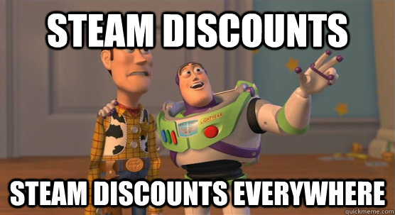 steam discounts steam discounts everywhere  Toy Story Everywhere