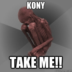 KONY take me!!  African Child