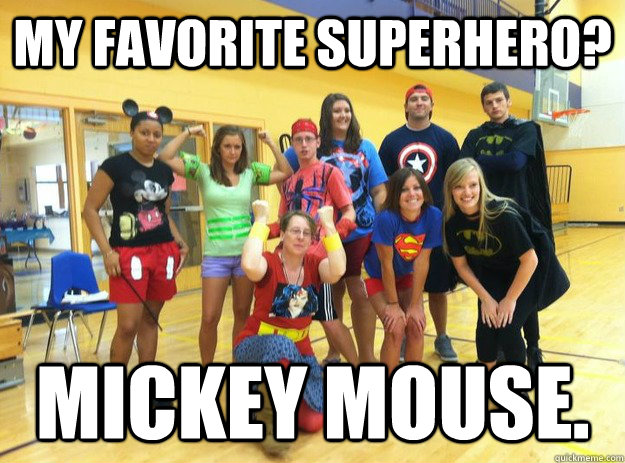 my favorite superhero? mickey mouse. - my favorite superhero? mickey mouse.  Misunderstood Mickey