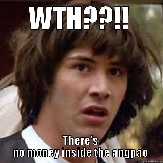 WTH??!! THERE'S NO MONEY INSIDE THE ANGPAO conspiracy keanu