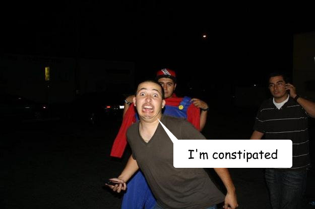 I'm constipated - I'm constipated  Someone special