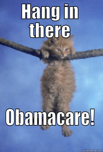 HANG IN THERE OBAMACARE! Misc