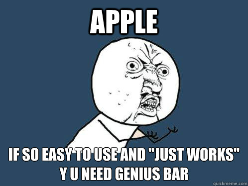 APPLE IF SO EASY TO USE AND 