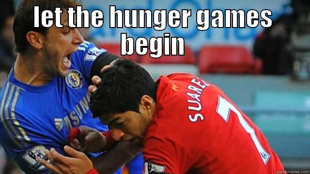 Suarez announces the hunger games - LET THE HUNGER GAMES BEGIN  Misc